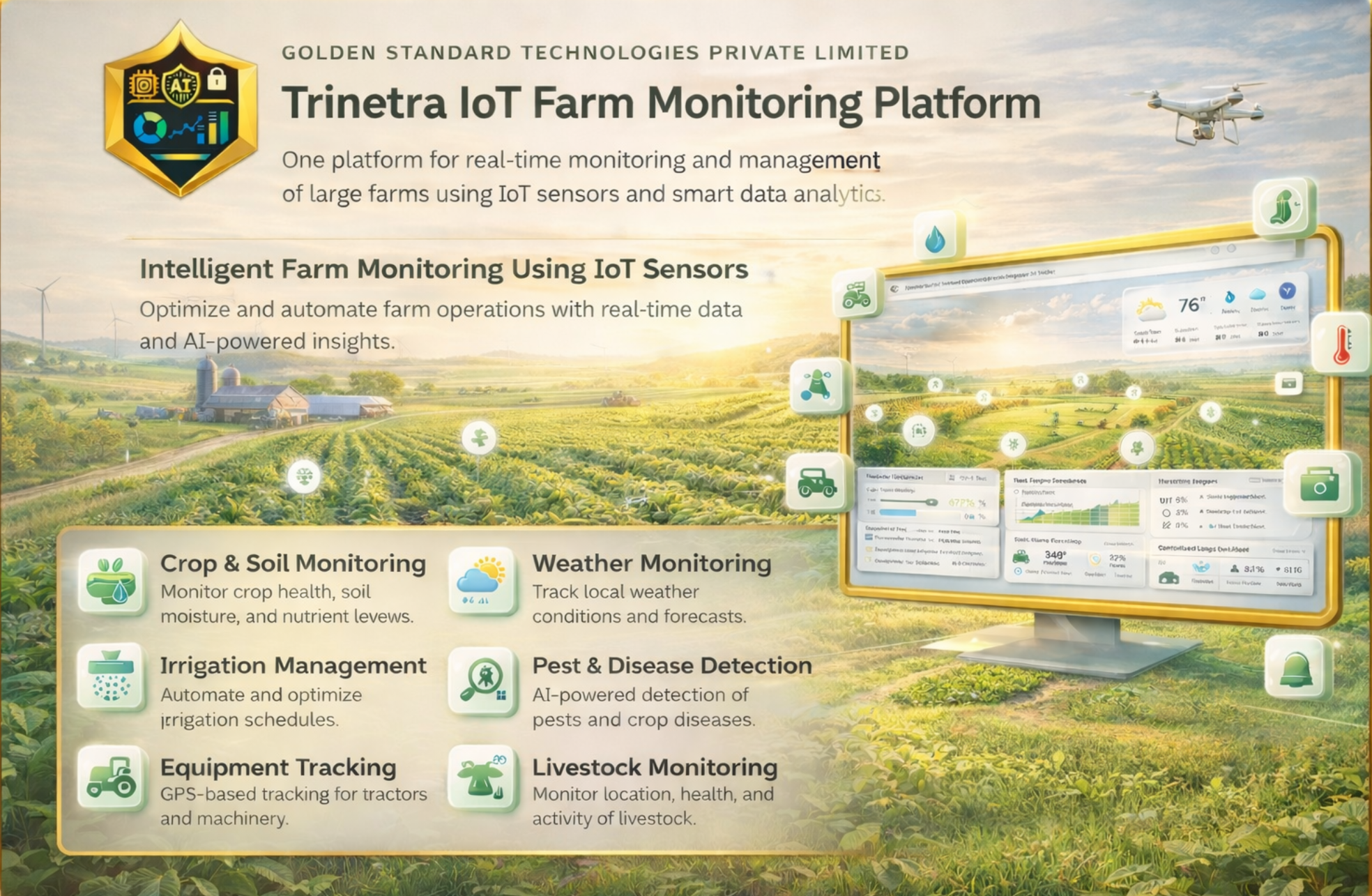 Trinetra-Ax agri sensing